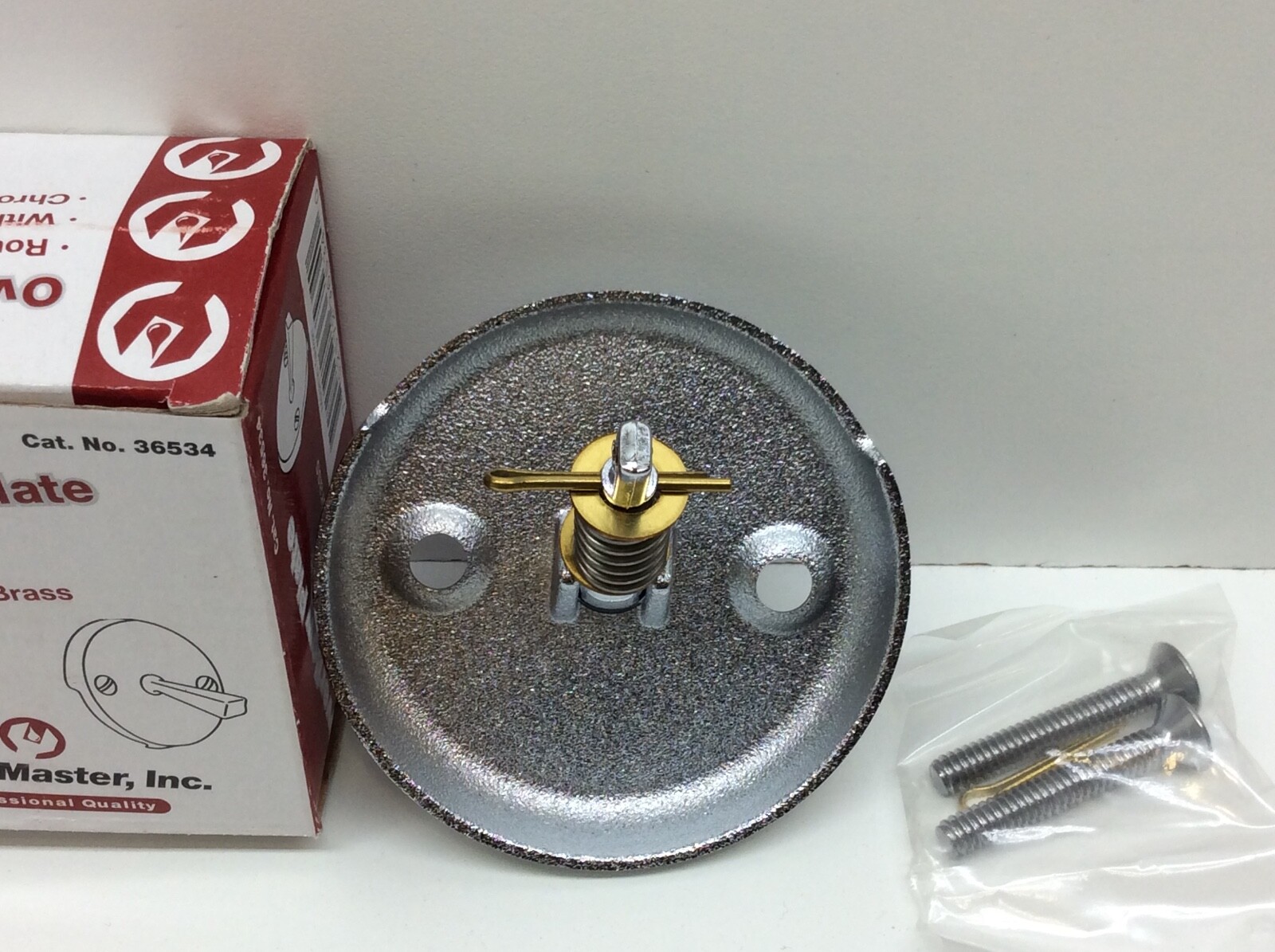 PlumbMaster Round Overflow Chrome Plated Brass 36534