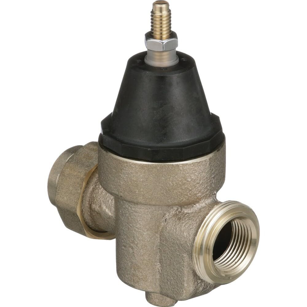 1″ Lead-Free Water Pressure Reducing Valve – Adjustable 25-75 psi, 400 psi Max