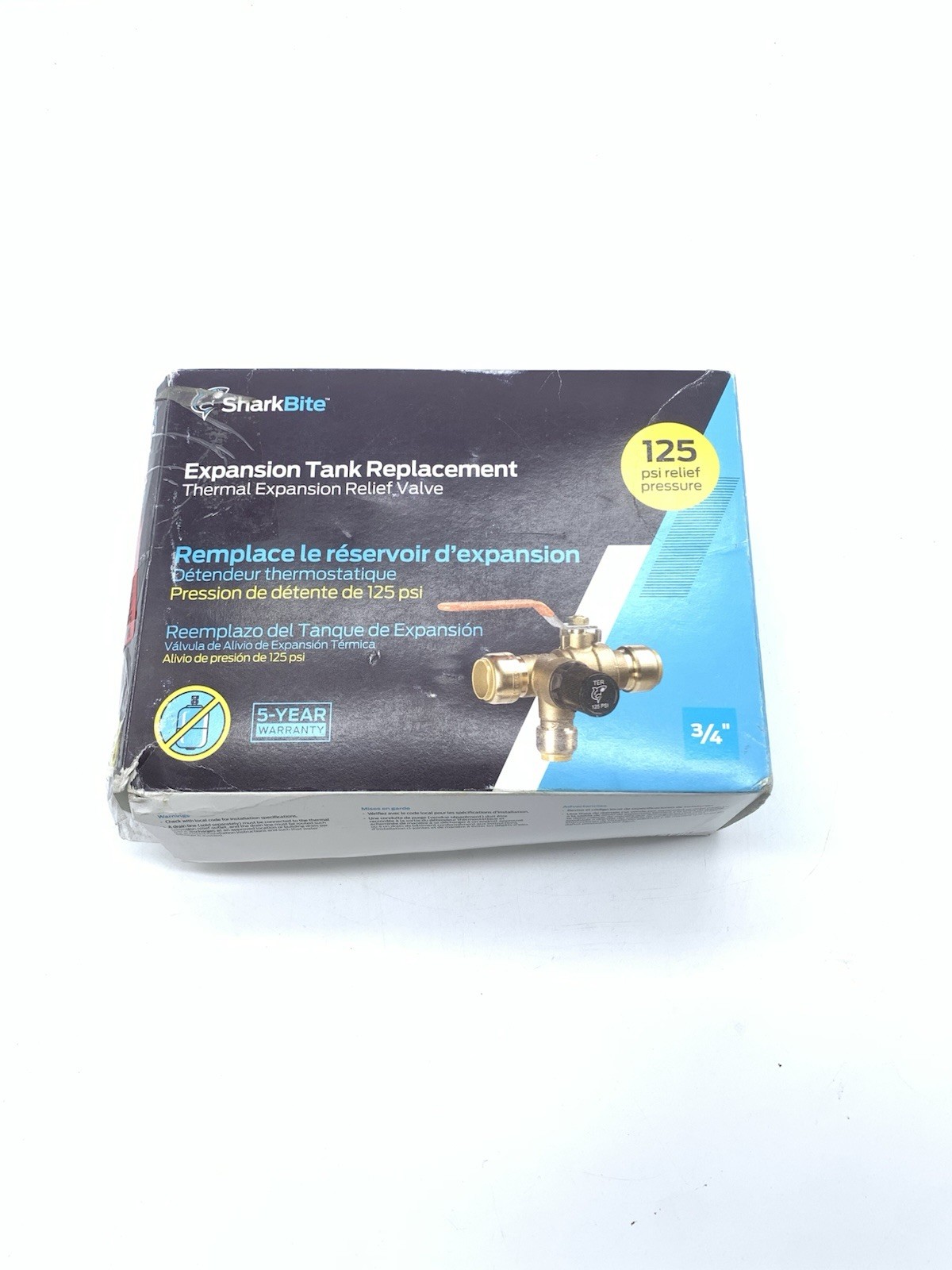 SharkBite 3/4-in Brass Thermal Expansion Relief Valve 25704LF