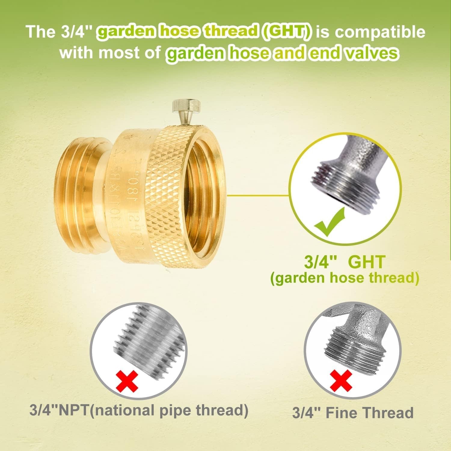 Ultimate 12-Pack Anti Siphon Valve Set – Solid Brass & Sealing Tape Included