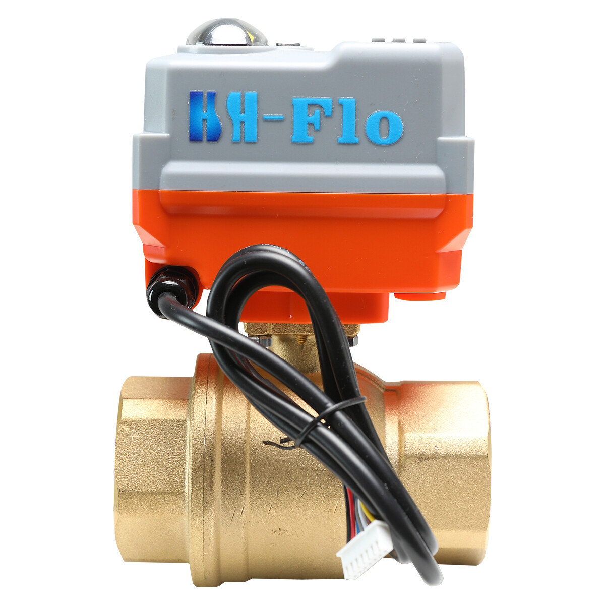 1 Sec. Quick Respon 24VAC/DC Brass Proportional Integral Motorized Ball Valve