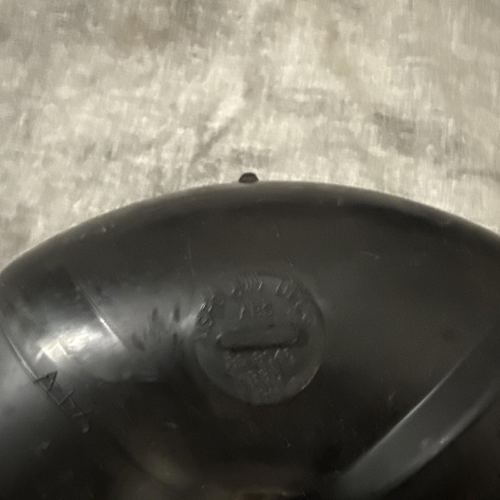 Charlotte Pipe ABS003021000 Black 90 Degree ABS Elbow 3 Hub x 3 Spigot Dia. in.