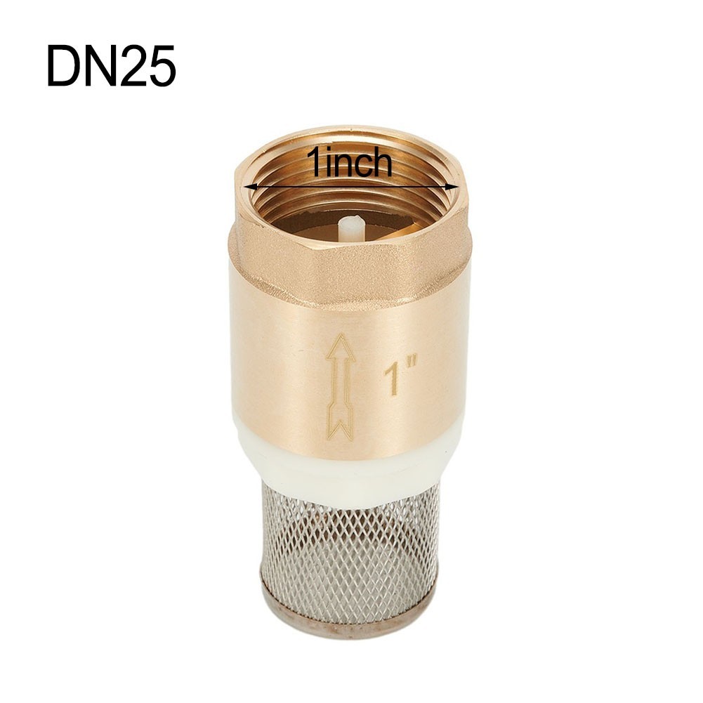 Valves Foot Valve 1 Inch Internal Thread Brand New Brass DN25/25 Mm