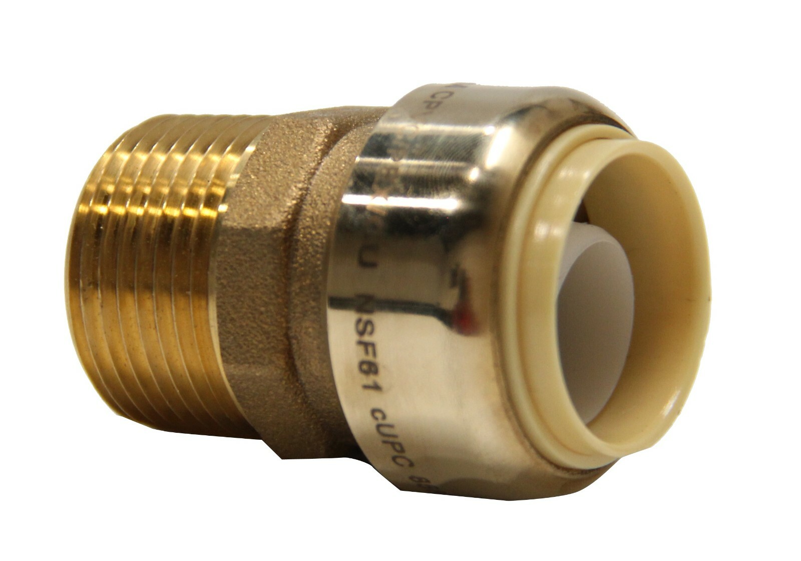 EFIELD 2 PCS 3/4″ PUSH FIT X 3/4″ MALE THREADED ADAPTER FITTINGS, NO LEAD