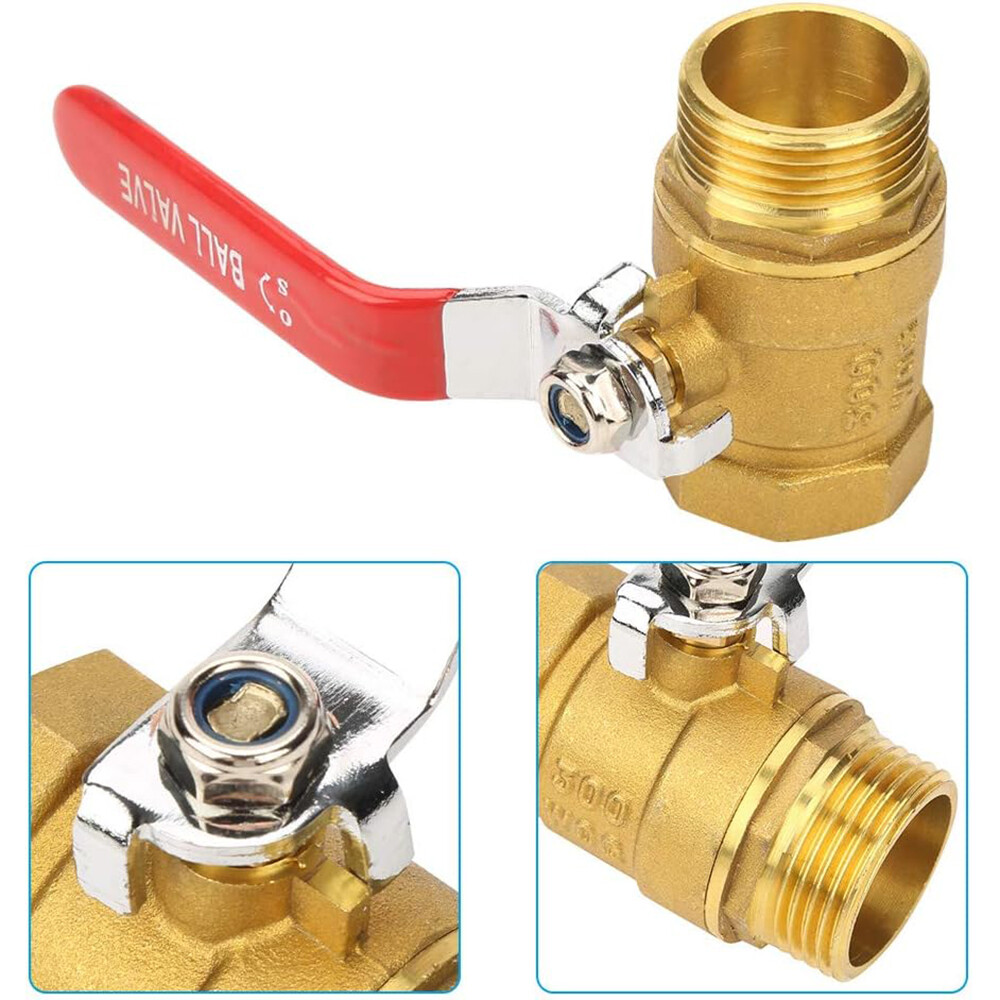 Ball Valve Long Handle BSP 1/4″ 3/8″ 1/2″ 3/4″ Female/ Male Thread Lever Ball