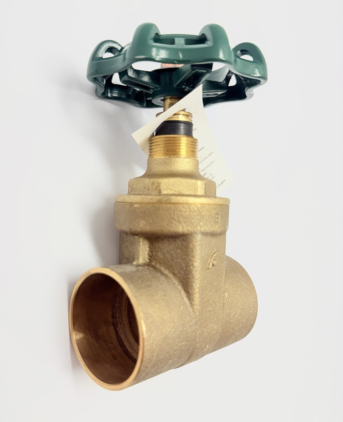 PROFLO PFXT300SJ 1-1/2” Low Lead Brass Gate Valve Sweat x Sweat Class 200