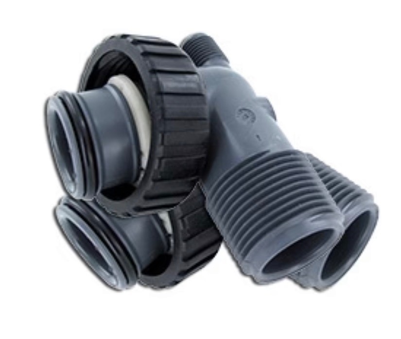 Clack WS1 V3007 PVC 1″ NPT Male Elbow Assembly – (V3007)