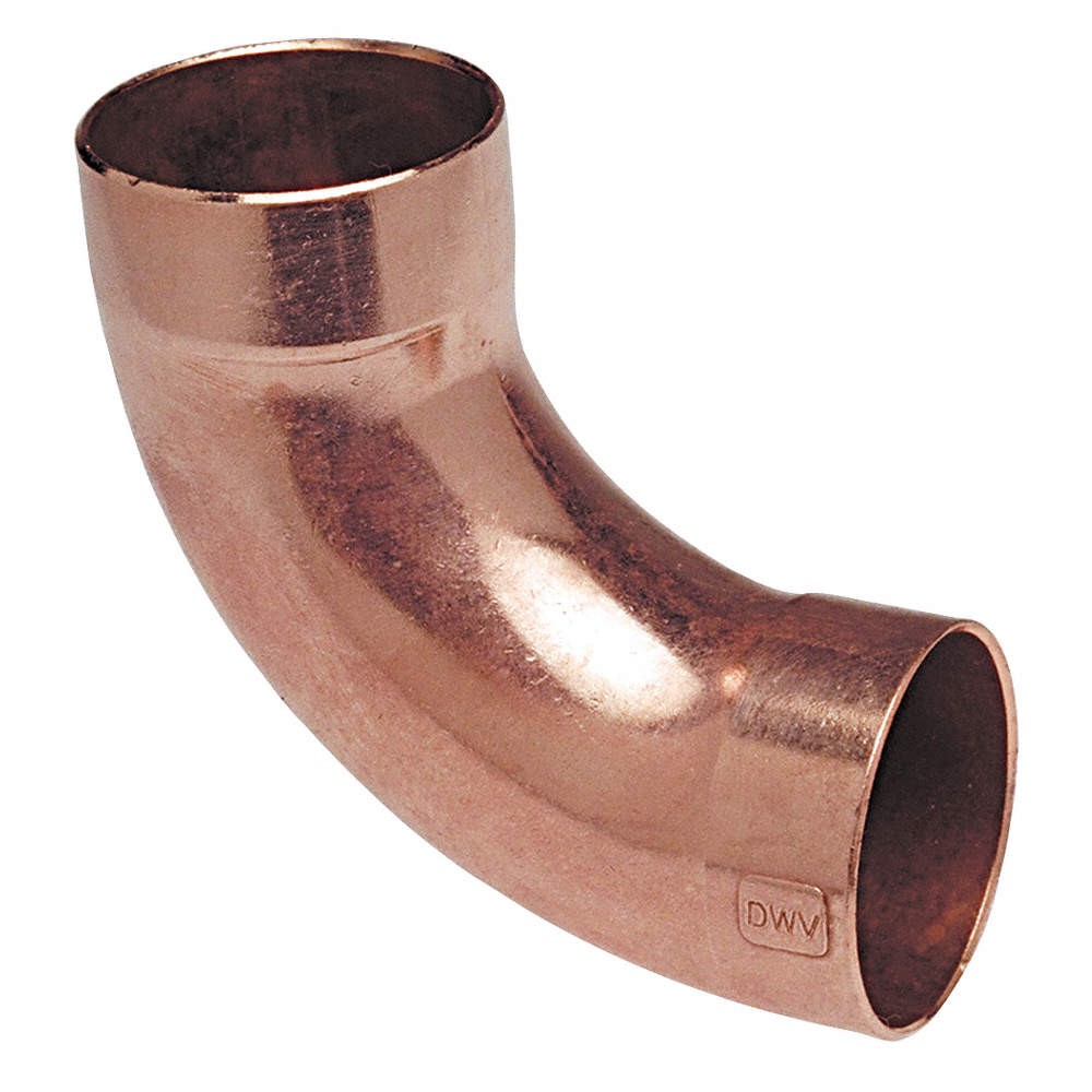 NIBCO 907LT 11/2 90 Deg Elbow,Wrot Copper,1-1/2″,CxC 39R566