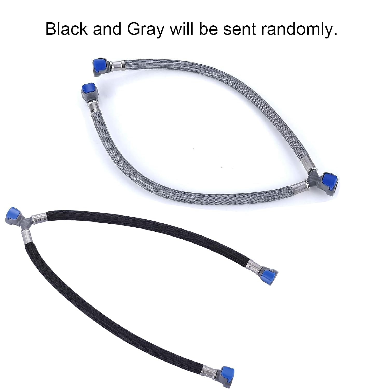 WOWOW Quick Connect Hose Hot and Cold Supply Hoses for Bathroom Faucet