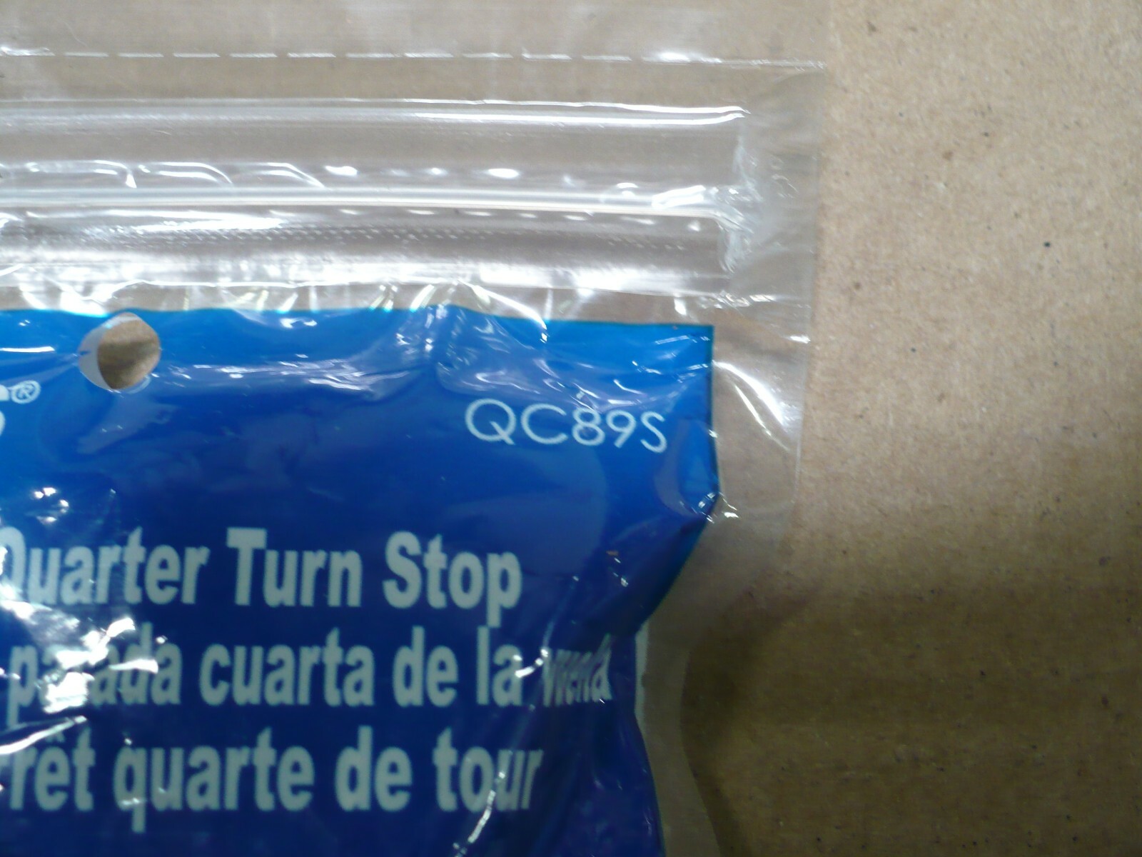 Watts Quick-connect 1/4 Turn Straight Stop 1/2″ Cts X 3/8″ Od QC89S