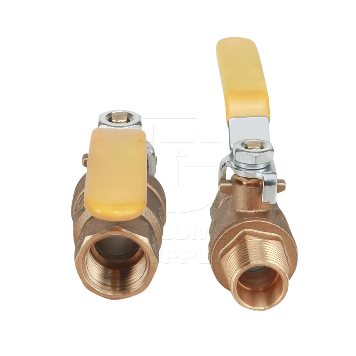 Midline Valve Brass Full Port Ball Valve, with FIP x MIP Joints