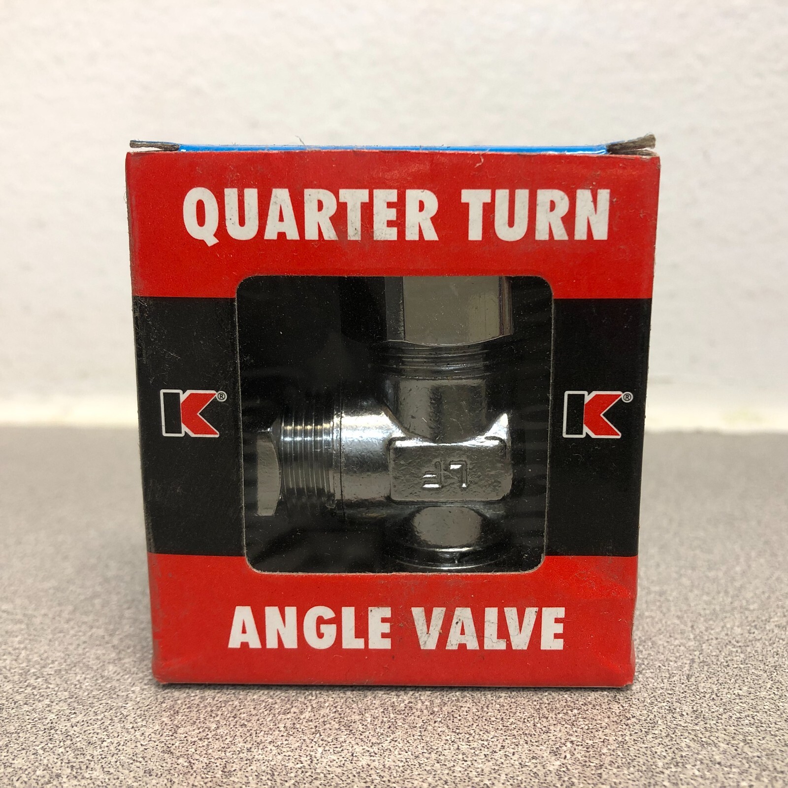 Keeney 2624PCLF 5/8 in. Compression in. X 1/2 in. Compression Brass Angle Valve