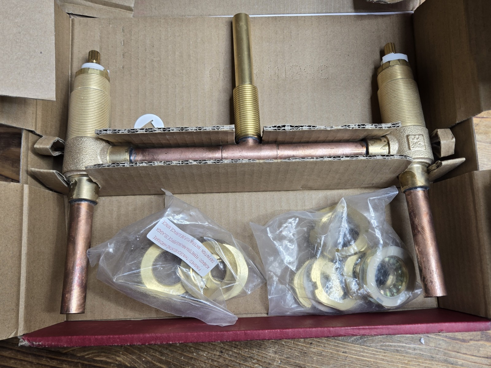 Pfister 0X6-050R 1/2 Inch Rough In Valve for Double Handle Roman Tub Faucets