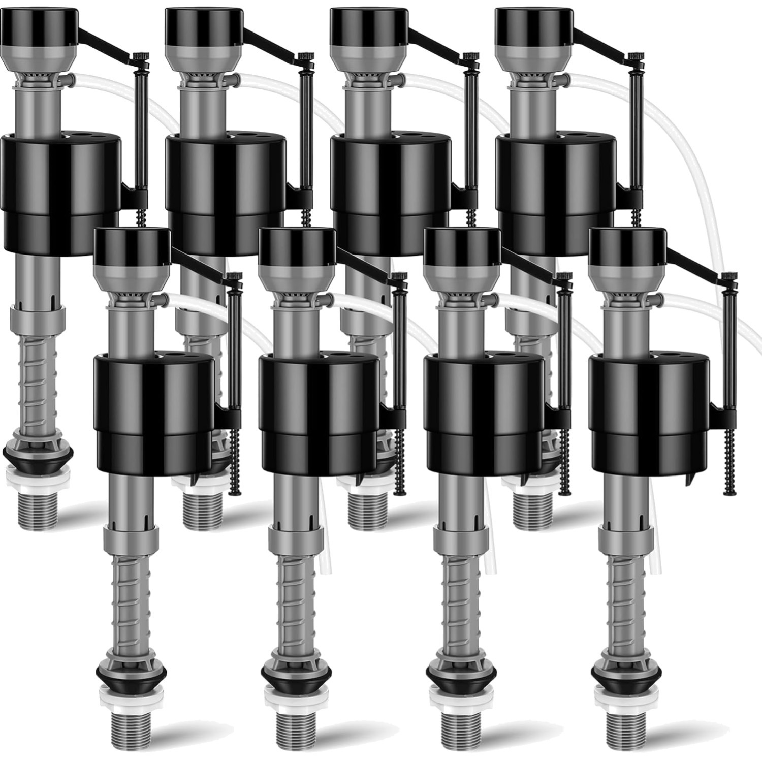 Lasnten 8 Piece Toilet Fill Valve Replacement Kit