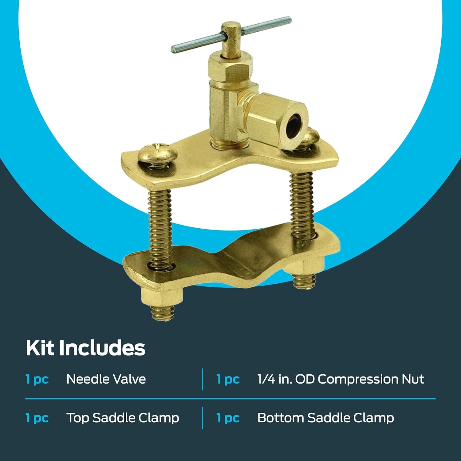 OD Brass Quick Connect Refrigerator Humidifier