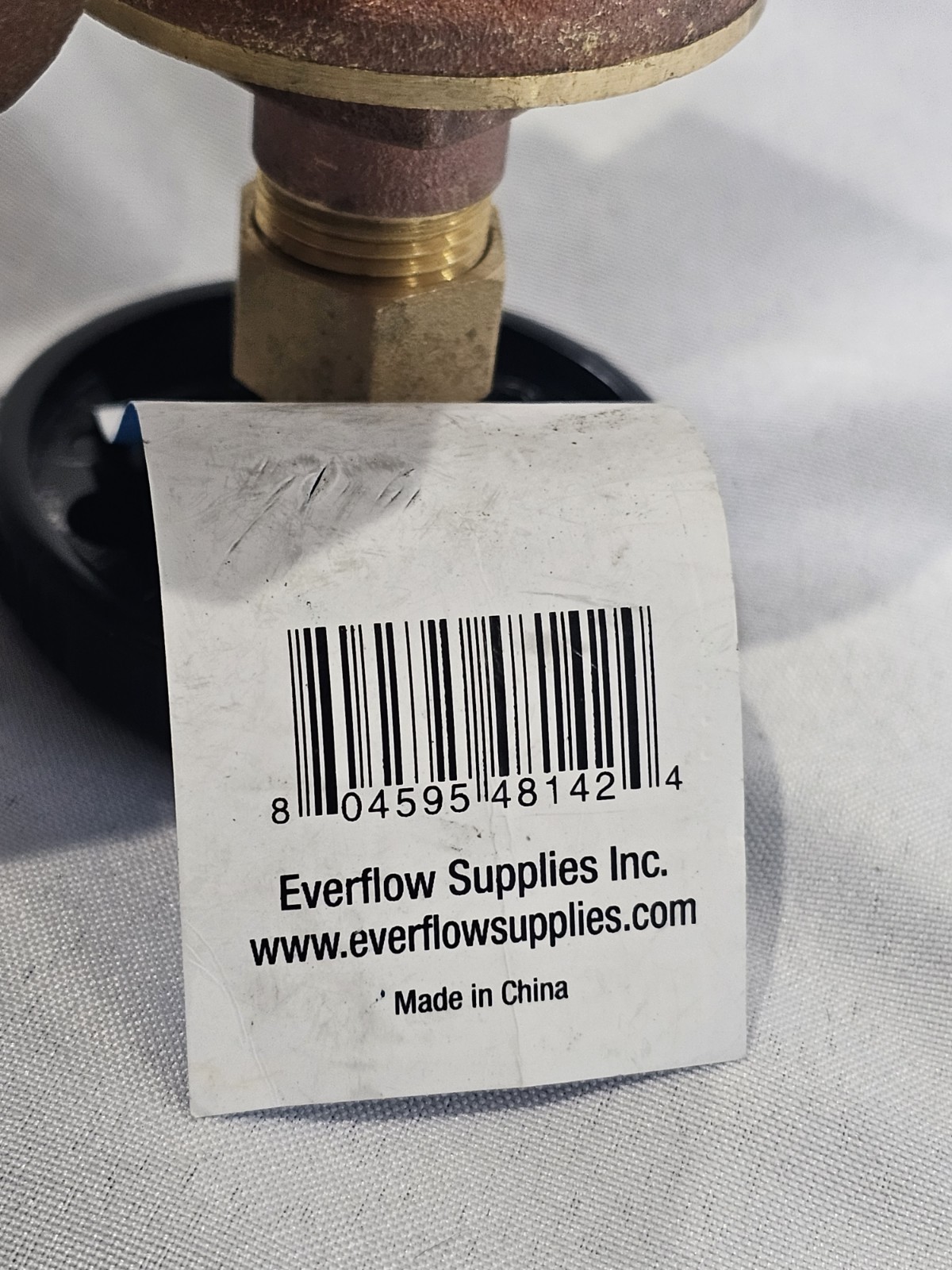 Everflow 48142: 1-1/4″ Angle Steam Radiator Valve With Turn Handle🔺️NO BOX