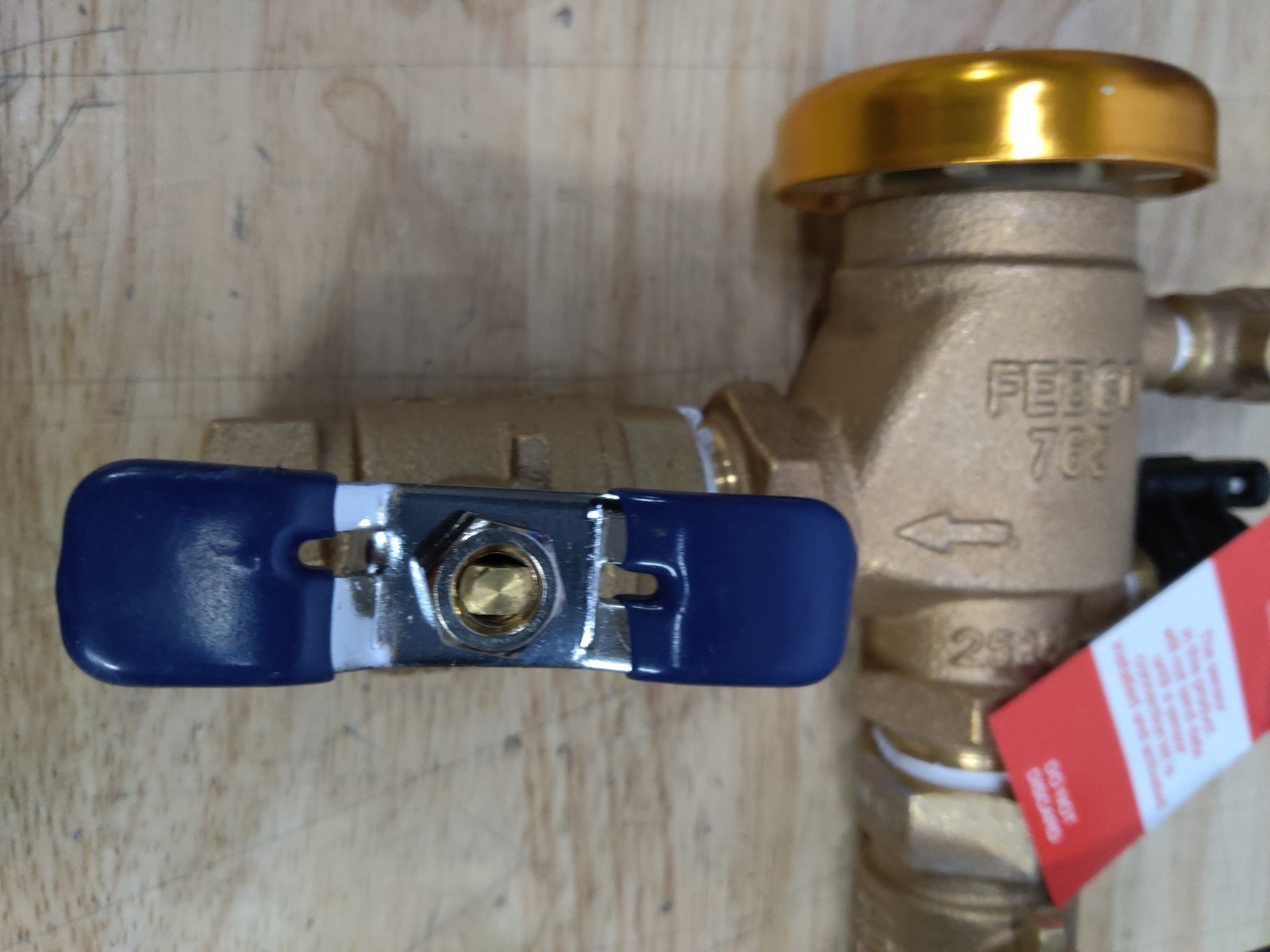 Febco 3/4 x 3/4 IN Bronze Pressure Vacuum Breaker with Freeze Sensor 765QTFZPVB