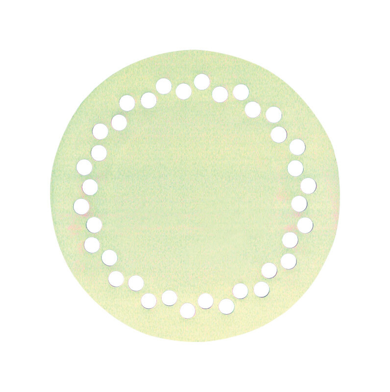 Sioux Chief 866-3S Natural White PVC Round Floor Drain Strainer 7-3/4 L in.