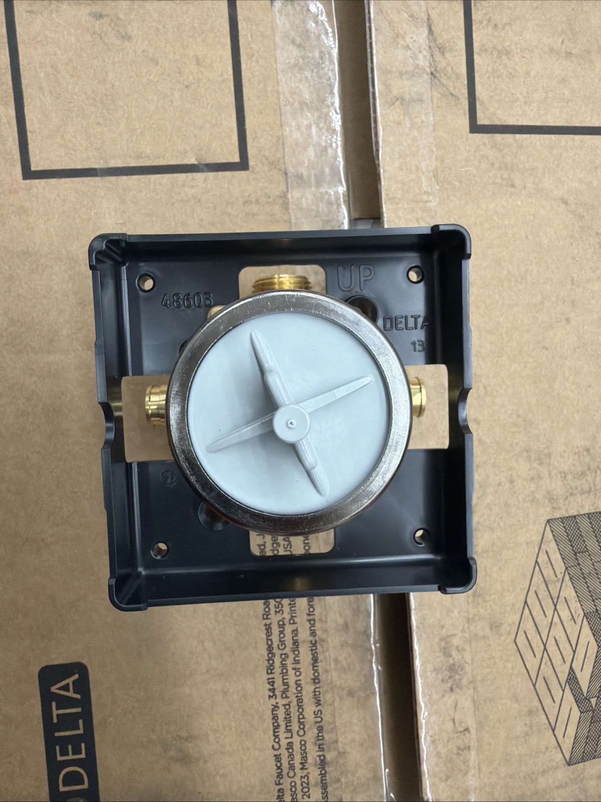 Delta R10000-MF Rough-In Valve Body Tub / Shower, PEX & Universal Outlets