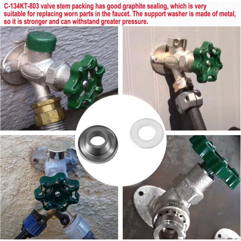 C-134KT-803 Stem Packing Kit Fits Prier Wall Hydrant C-134/135/144/154, C108