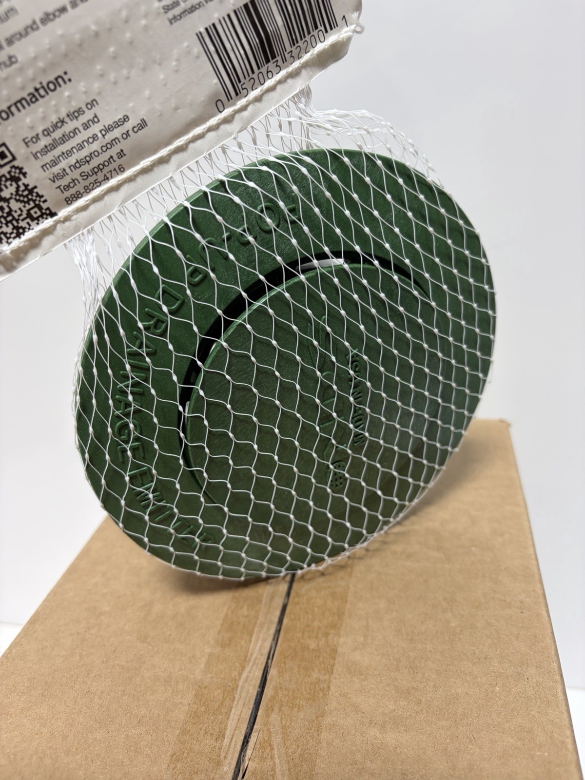 Box Of (8) NDS Pop-Up Drainage Emitter & Elbow for 3 in. Sewer & Drain Pipe