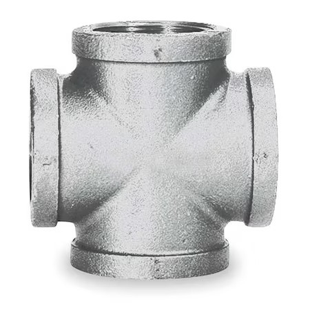 Zoro Select 6Kj43 2″ Fnpt Galvanized Cross