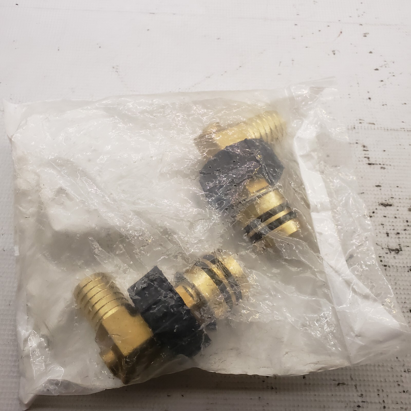 Bosch Flo-link Double 90° Hose Brass Links 3263