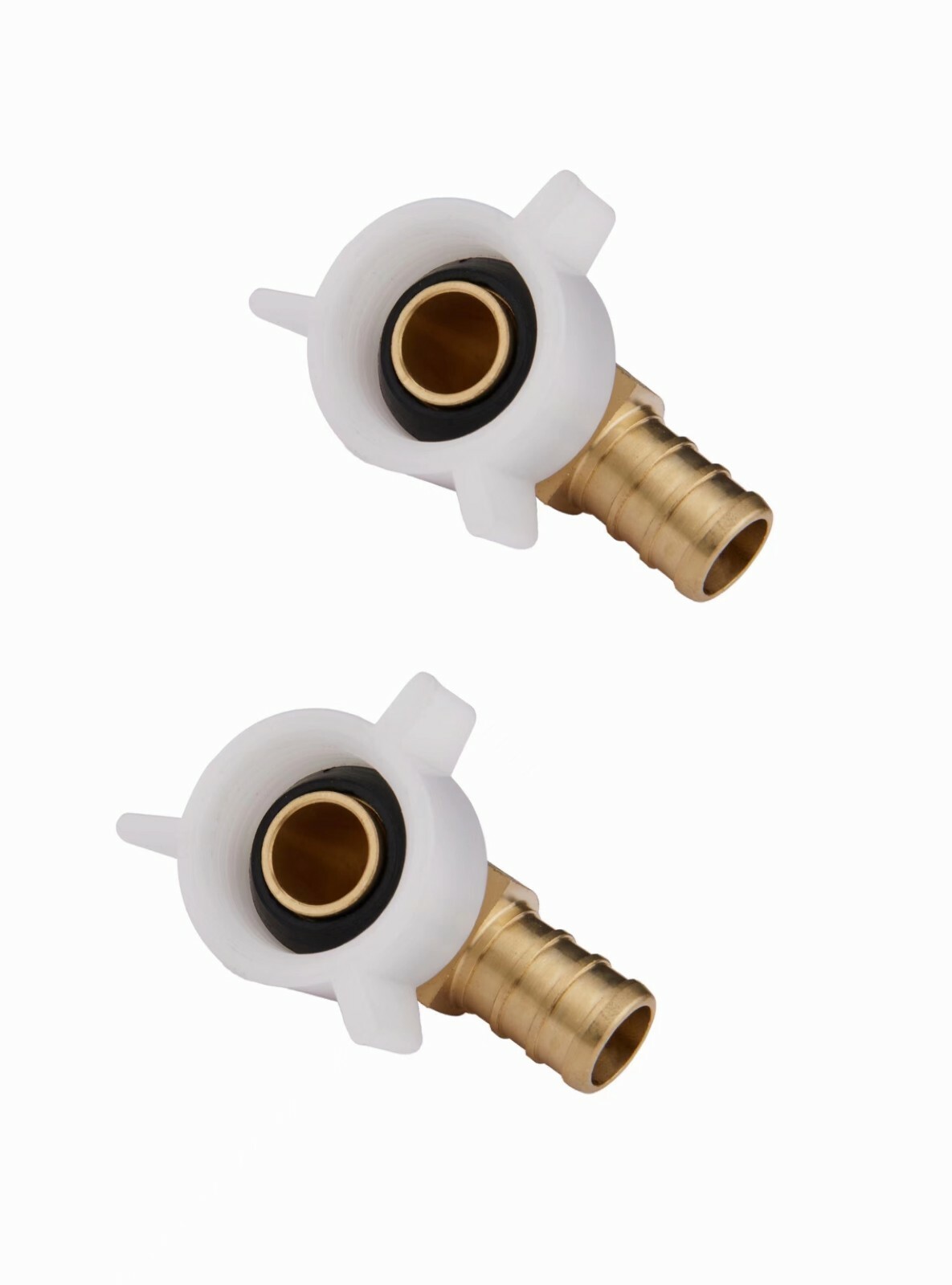 EFIELD 2 PCS 1/2″ PEX X 1/2″ FEMALE NPT SWIVEL ELBOW BRASS CRIMP FITTINGS