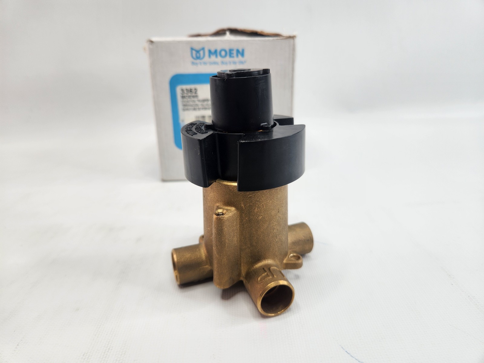 Moen Brass Transfer Valve with 1/2-Inch CC Connection, 3362 – Brand New