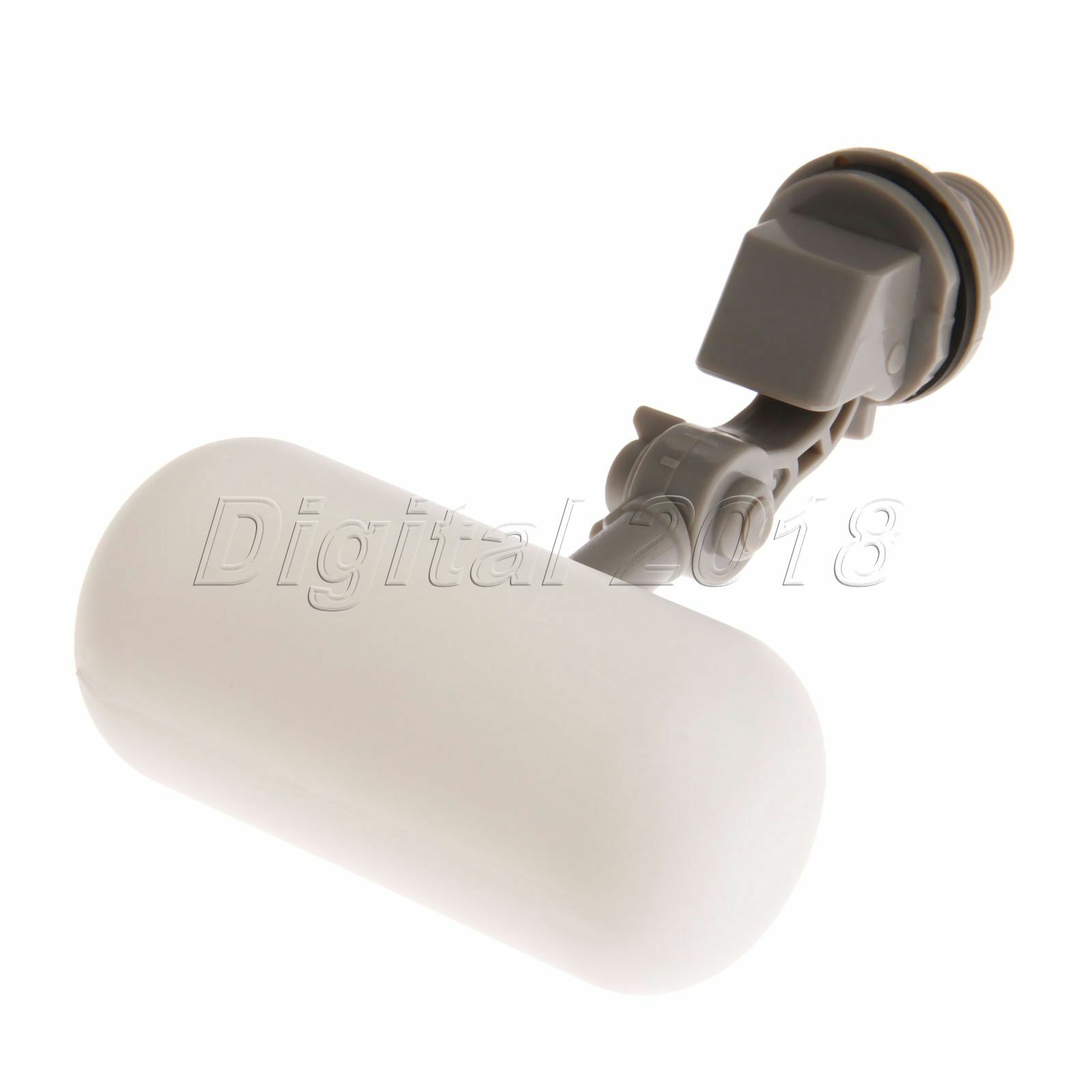 1 x Adjustable Plastic Float Ball Valve 1/2″ Tank Pond Flush Water Level Control
