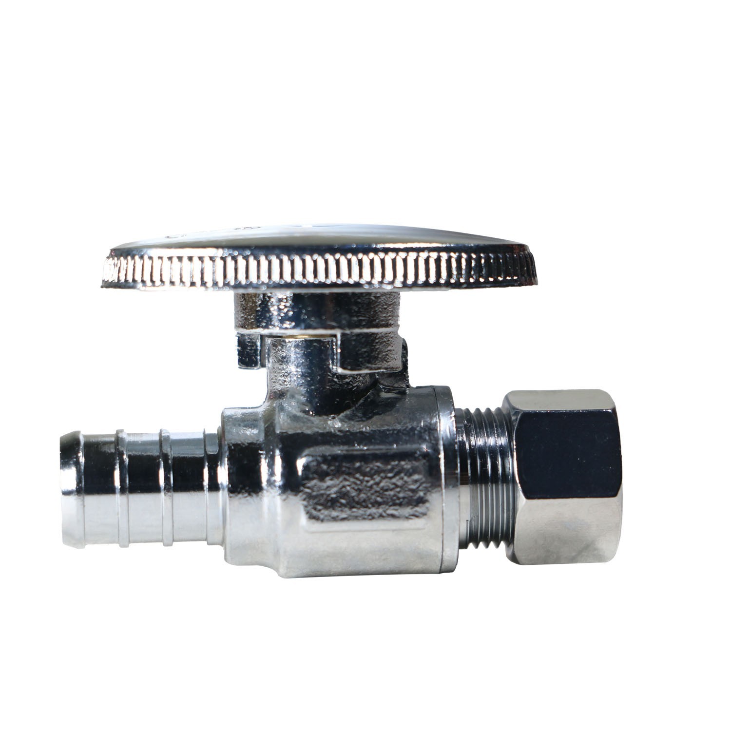 40 PIECES 1/2″ PEX X 3/8″OD BRASS 1/4 TURN STRAIGHT STOP VALVE (LEAD-FREE)