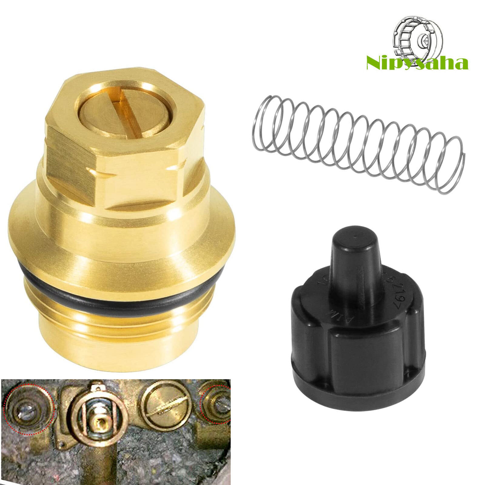 12318 Stop-Check Valve Kits for Moen Legend, Icon One-handle Tub Shower Faucets