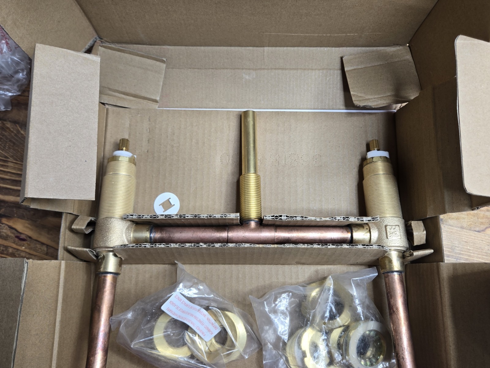 Pfister 0X6-050R 1/2 Inch Rough In Valve for Double Handle Roman Tub Faucets