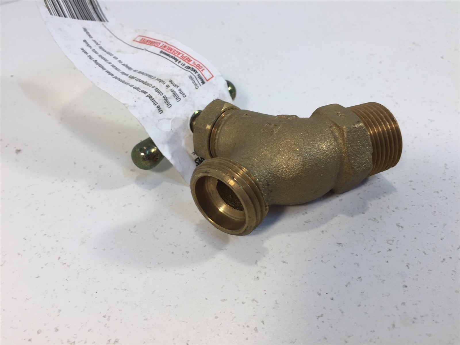 Mueller B&K Industries Male Threaded Hose Bibb Brass 3/4″ 102-304