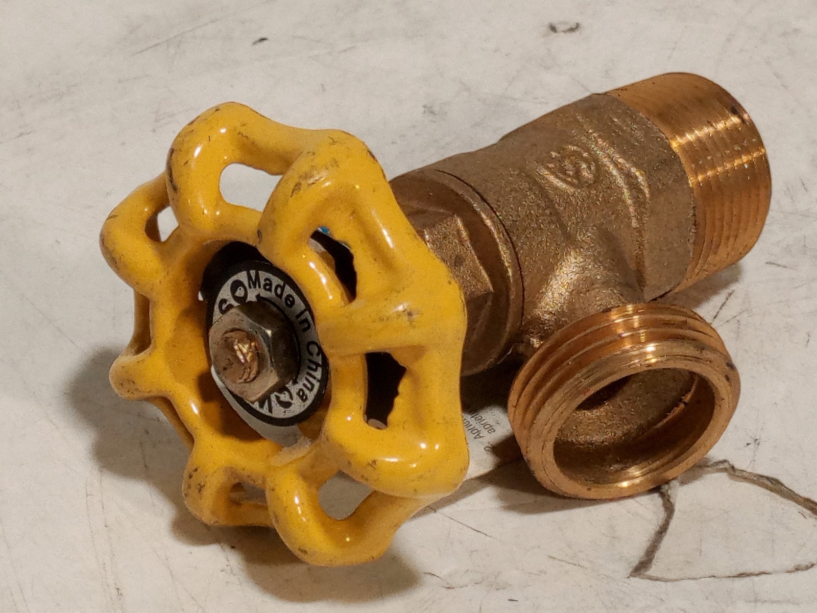 Watts BD2-C brass boiler drain valve 3/4 in hose thread and other valve lot of 5