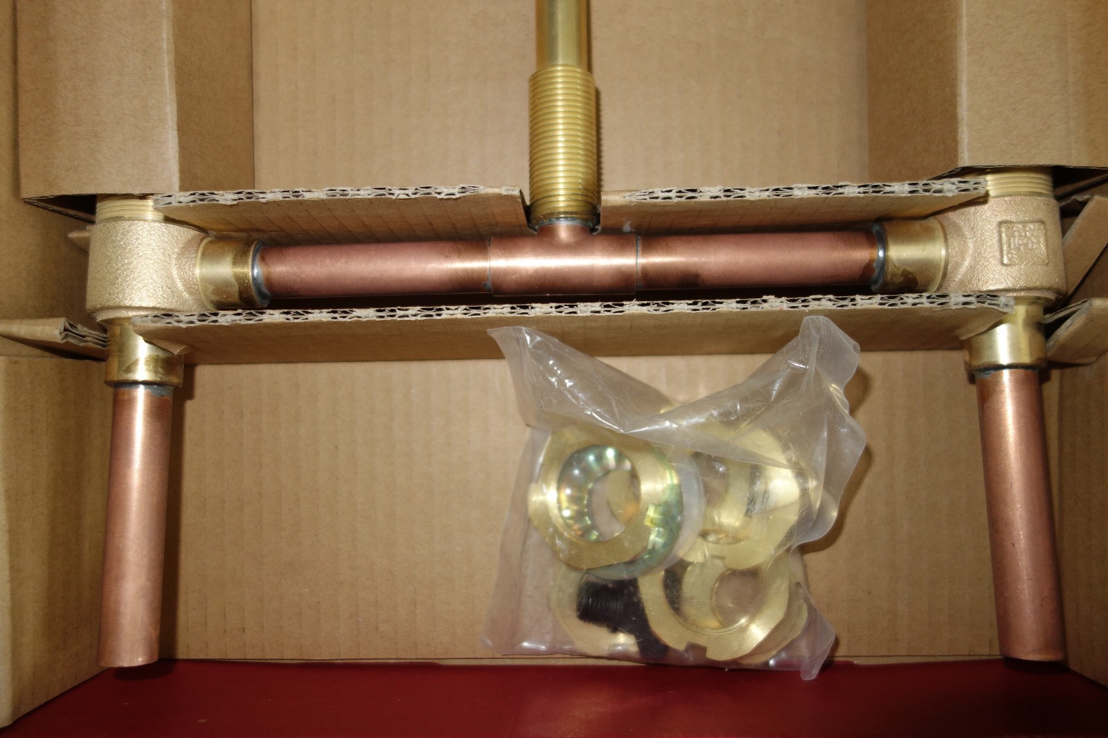 Pfister Brass Fixed 1/2 Turn Roman Tub Rough-In Valve Quick Connect 0X6-050R