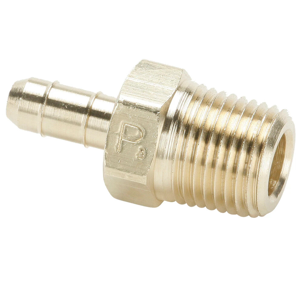 PARKER QTY: 25 28-4-2 Male Connector, 1/4 In Tube