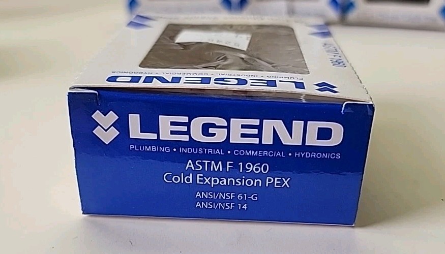 (7) Legend Chrome 1/4 Turn Supply Stop Valve ASTM F1960 Plumbing New/Free Ship!!