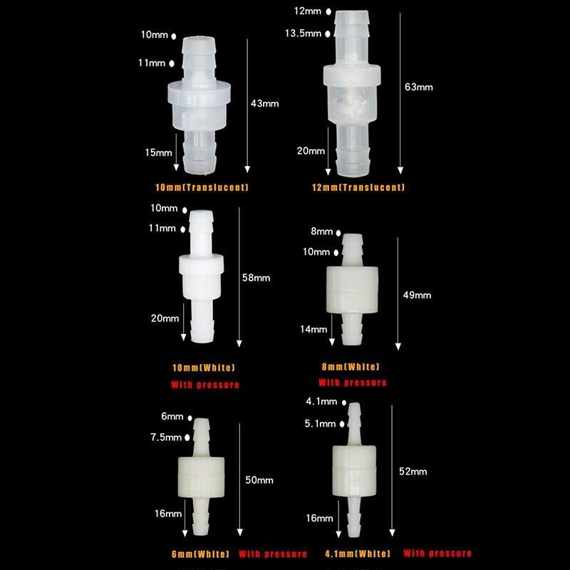 Plastic Check Valve One Way Non-return Valve Brake Booster Servo Vacuum Intake