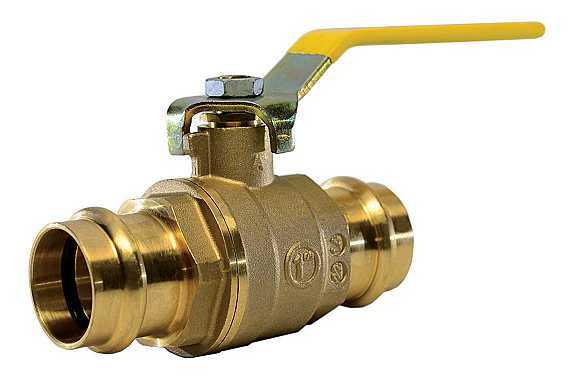 (Lot of 10)1/2″ ProPress / Press Fit Ball Valve Lead Free Brass