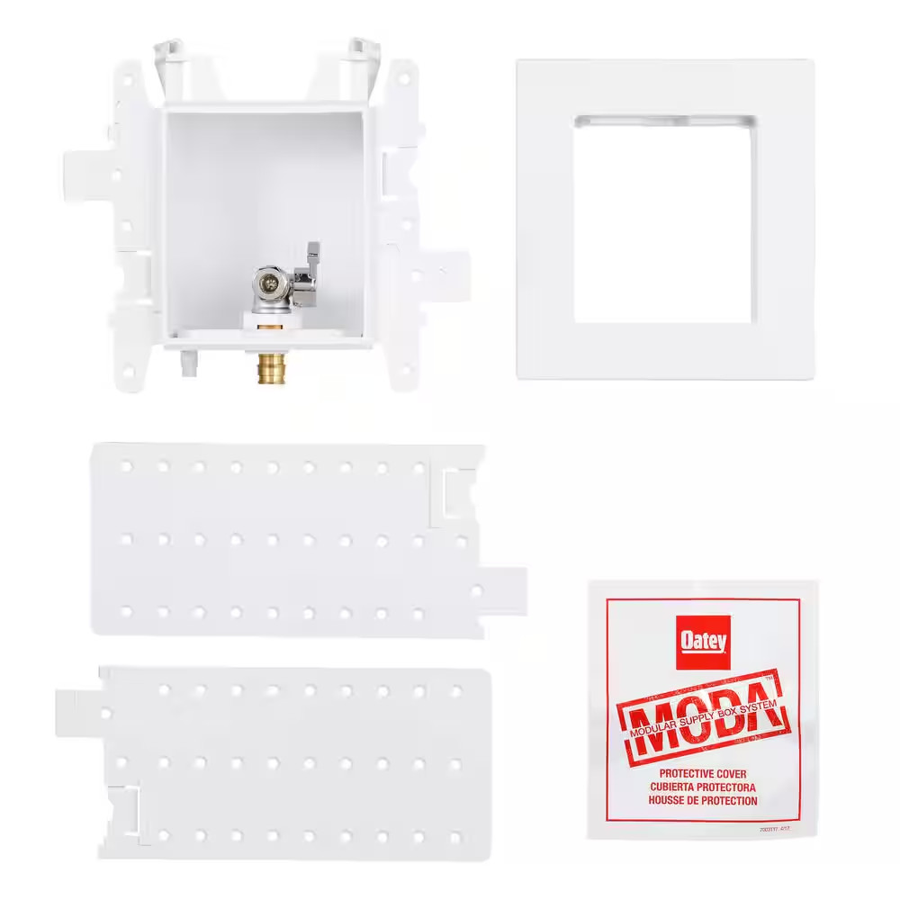 Moda 3/8 In. Brass PEX1960 Compression Dishwasher and Toilet Outlet Box
