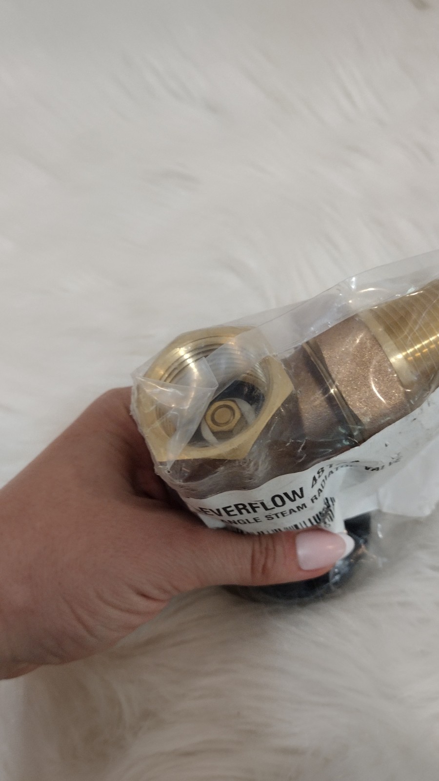 Everflow 1″ Angle Steam Radiator Valve 48120 Steam Radiator Boiler Male Union
