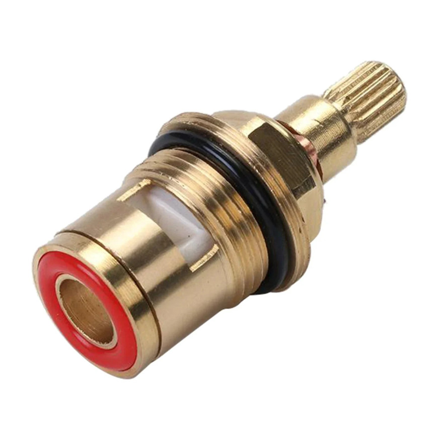 2pcs Brass Ceramic Tap Valve Universal Replacement Faucet Cartridge Set – NEW