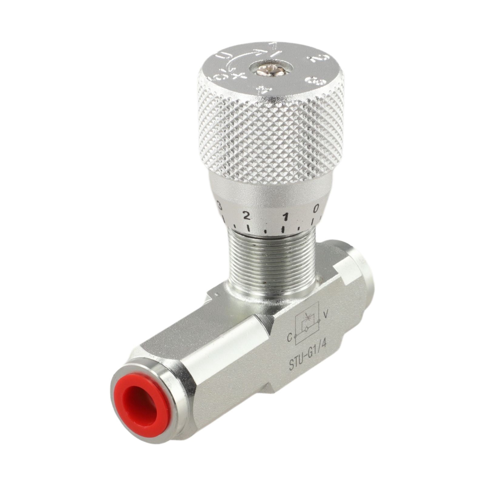 Hydraulic Flow Control Valve One Way Joint for Fluids Air Gases and Oils