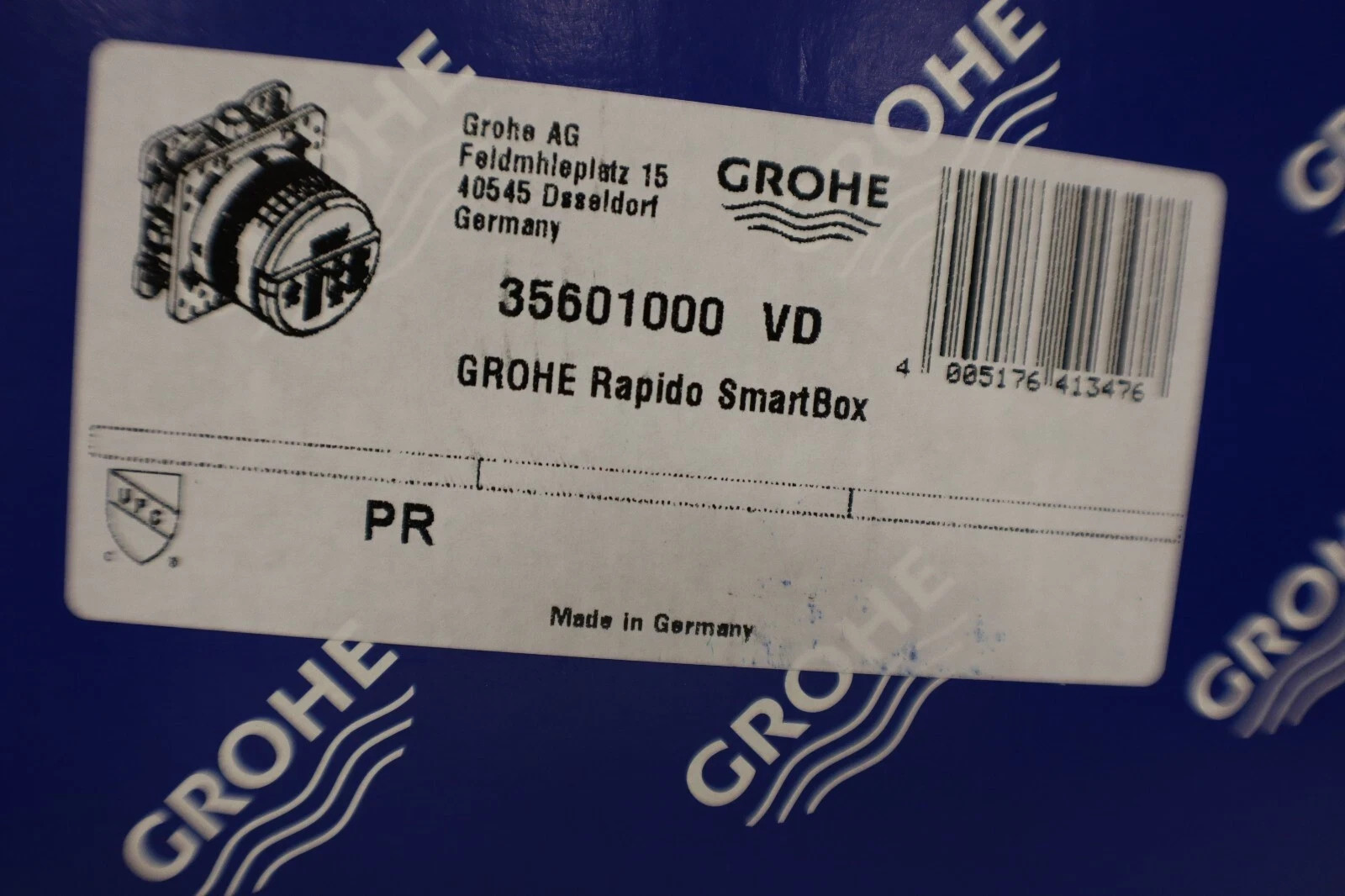 BRAND NEW Grohe Rapido SmartBox Universal Rough-In Box 35601000 VD