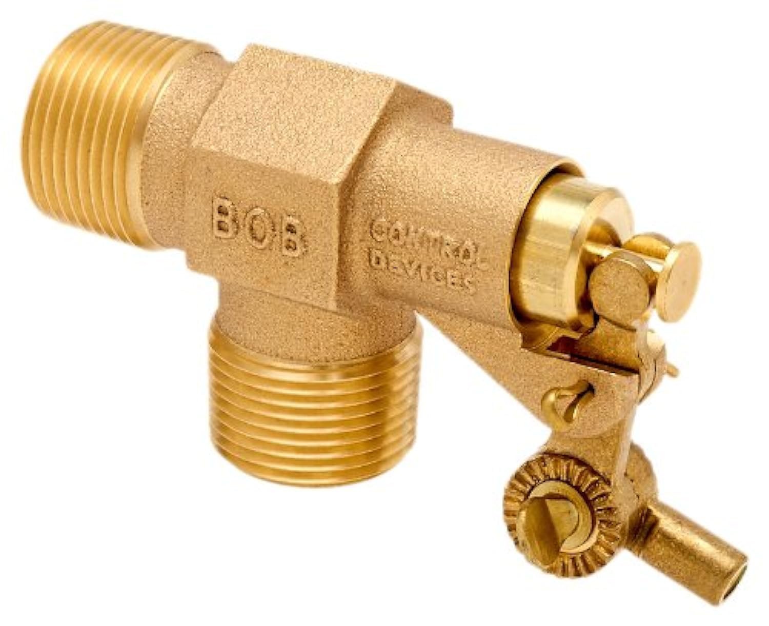 R400-1 R400 Series Bob Red Brass Float Valve, 1″ NPT Male Inlet x 1″ NPT Male…