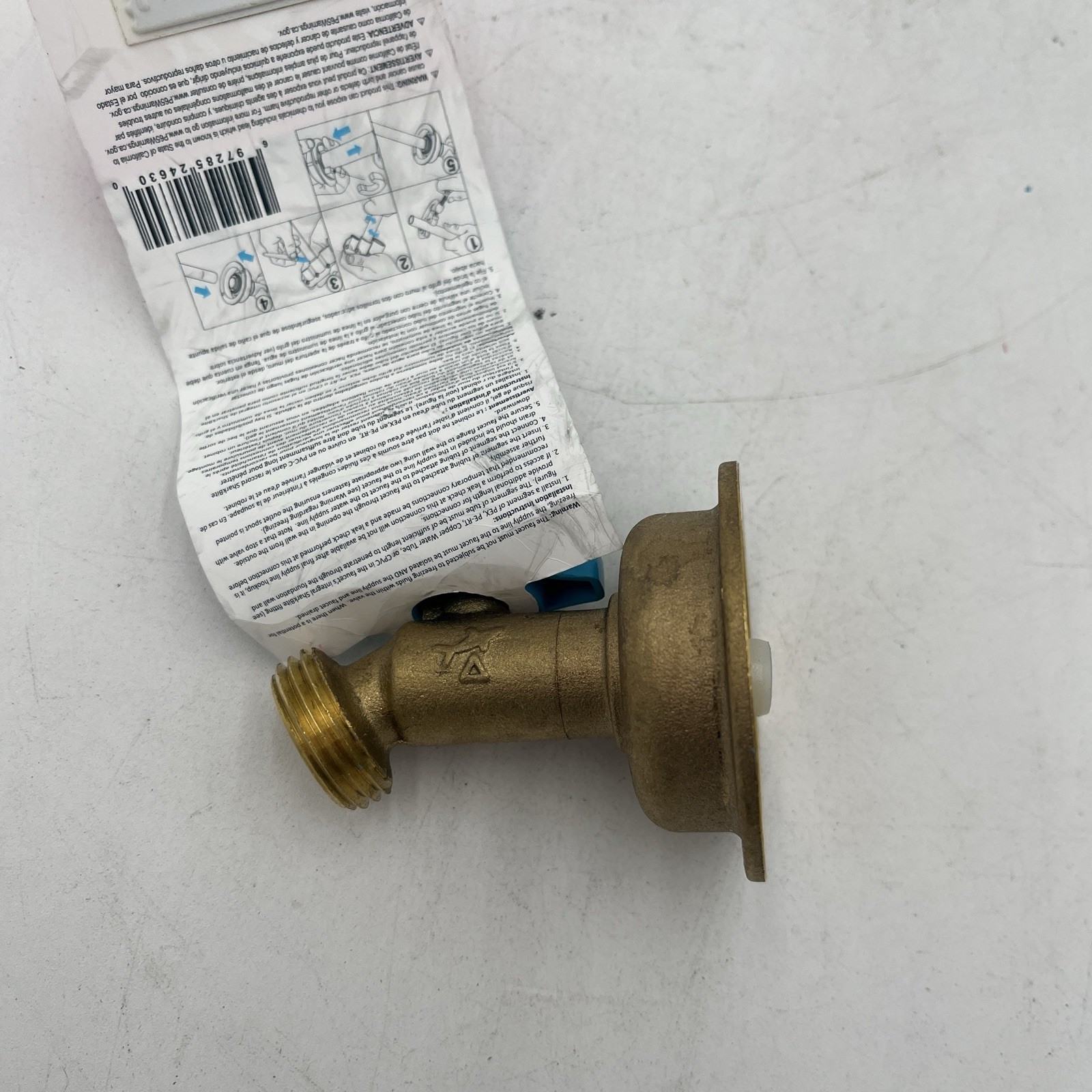 BRAND NEW!! 2 Pack SharkBite 1/2 in. MHT 45 Degree Hose Bibb – 24630LF #177