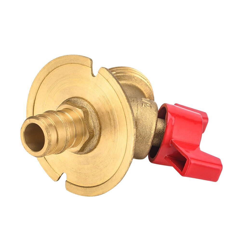 EFIELD Outdoor Faucet/Valve 1/4Turn Sillcock 1/2″ Pex-A Expansion Inlet x 3/4″