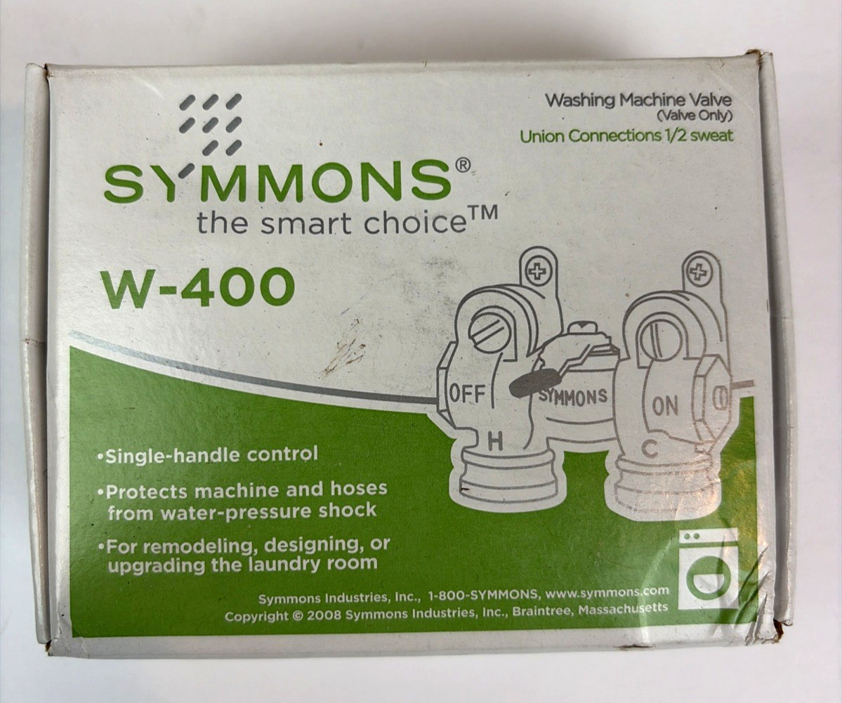 Symmons W-400 Laundry-Mate Washing Machine Rough Valve Assembly