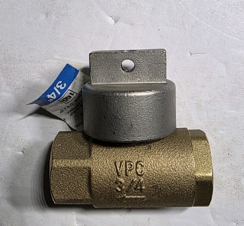 New Valencia Pipe Company VPC 3/4” Auto-Drain Irrigation Ball Valve 78-621-01
